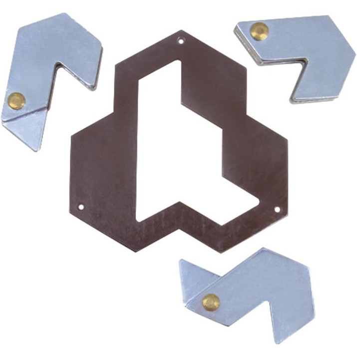 Brain Puzzle Eureka Huzzle Cast Hexagon (515062)