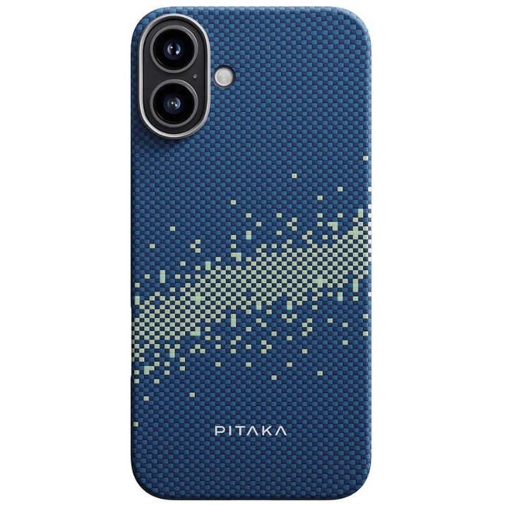 Чехол Pitaka StarPeak Tactile Woven Case for iPhone 16 Plus Milky Way Galaxy