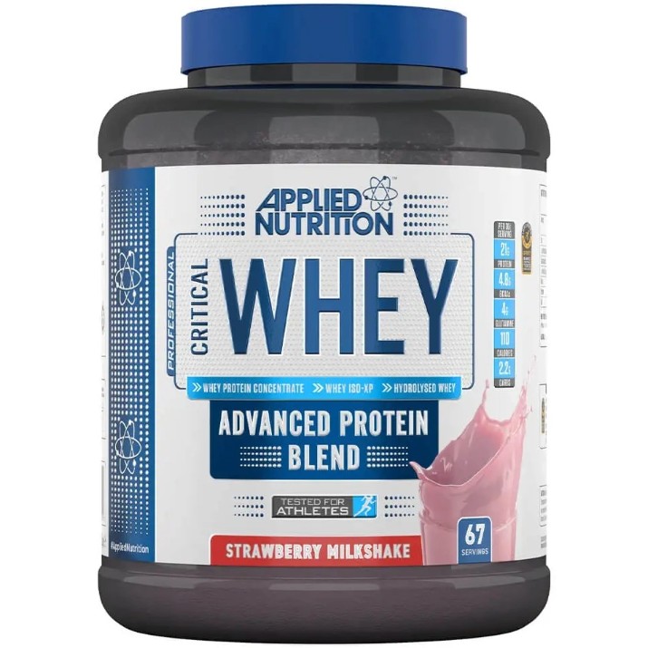 Proteină Applied Nutrition Critical Whey Protein 2kg Strawberry Milkshake