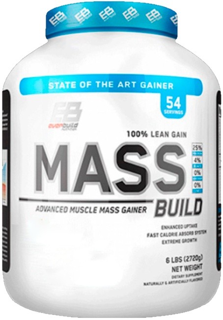 Gainer EverBuild 100% Mass Build 2720g Pina Colada