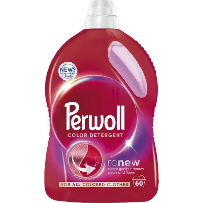 Гель для стирки Perwoll Renew Color 3L
