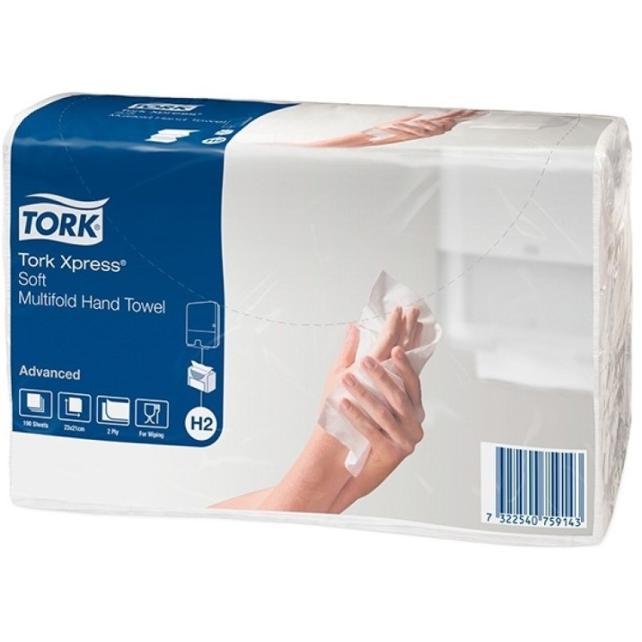 Бумага для диспенсеров Tork Multifold H2 ZZ (471135)