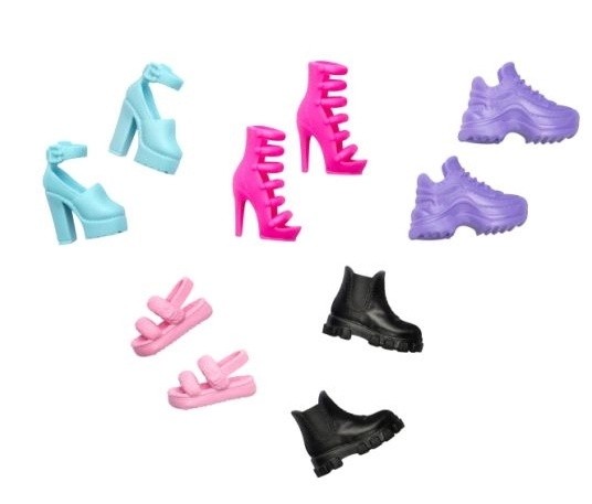 Set pantofi pentru păpuși Barbie (HWV71)