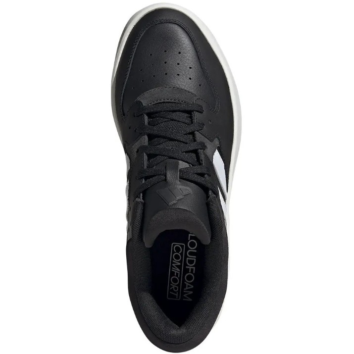 Кеды мужские Adidas Court 24 Core Black/Cloud White/Carbon, s.46.5