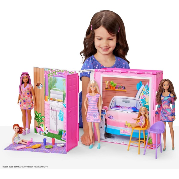 Căsuță pentru păpuși Barbie Getaway House (HRJ76)