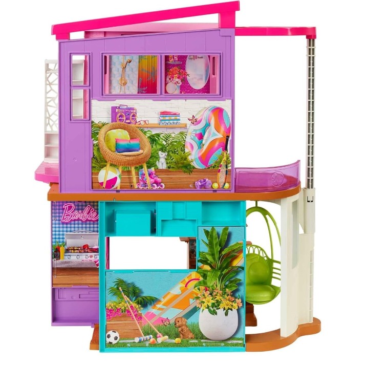 Căsuță pentru păpuși Barbie Vacation House (HCD50)