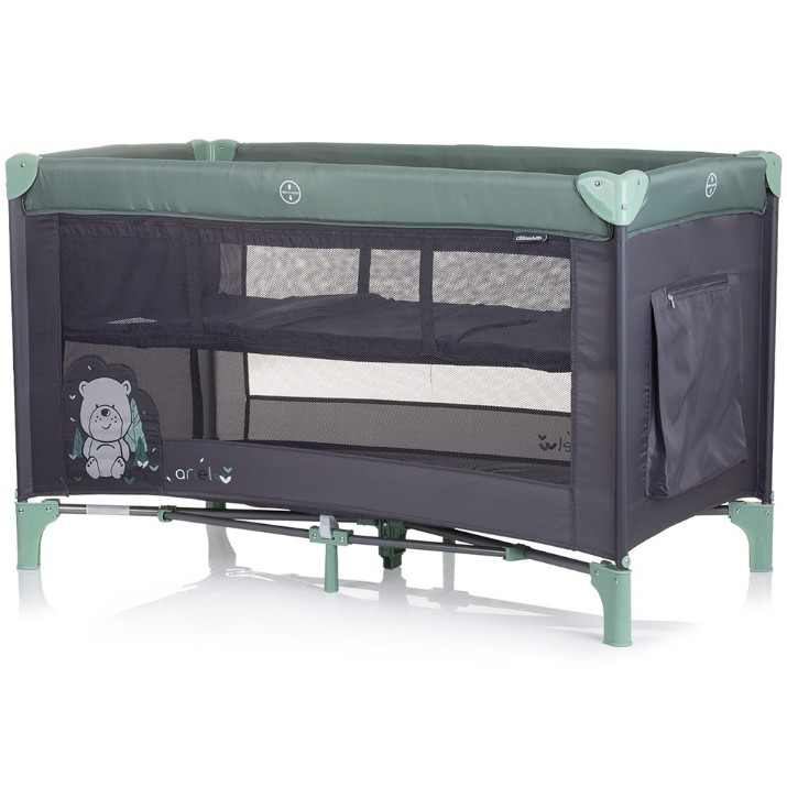 Манеж Chipolino Ariel Pastel Green (KOSIAR243PG)