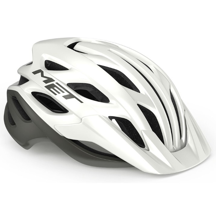 Шлем Met Veleno White Gray Matt M