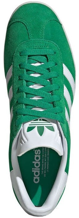 Кеды мужские Adidas Gazelle Green/Cloud White/Core White, s.44.5