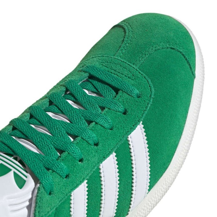 Кеды мужские Adidas Gazelle Green/Cloud White/Core White, s.44.5