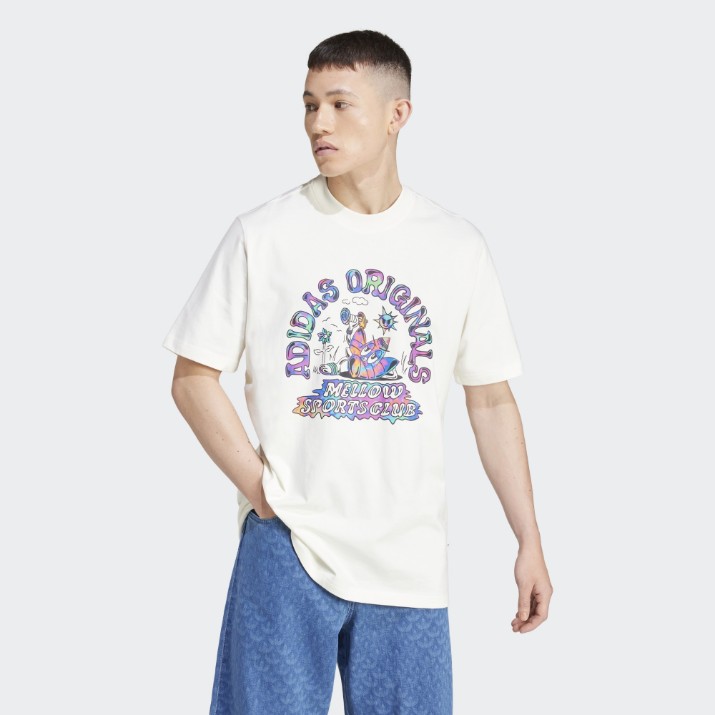 Мужская футболка Adidas TsiD Tee 1 Ss Off White, s.L