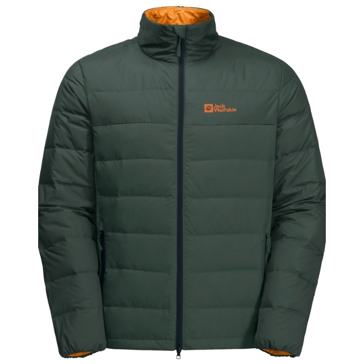 Geacă pentru bărbați Jack Wolfskin Ather Down Jkt M Darkolivegreen, s.L