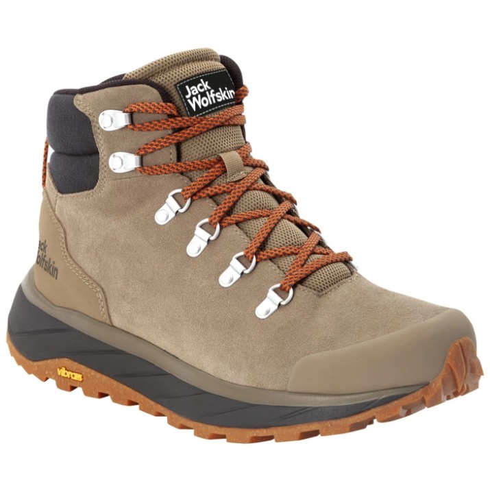 Bocanci pentru bărbați Jack Wolfskin Terraventure Urban Mid M Clay/Phantom, s.47.5