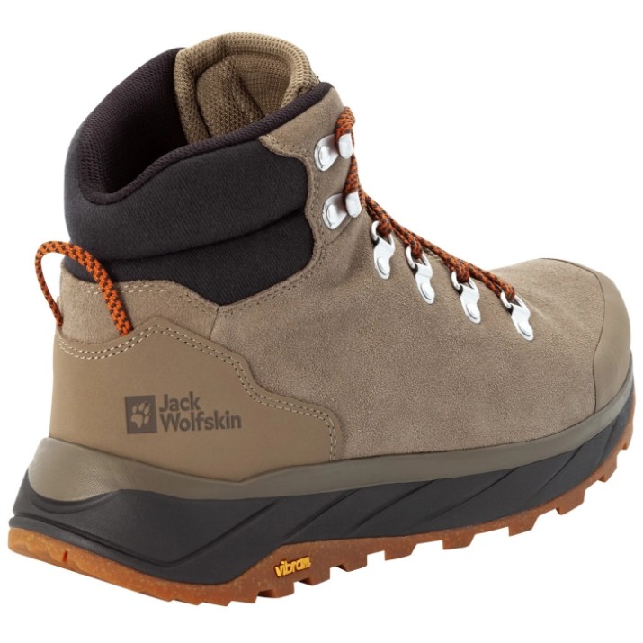 Bocanci pentru bărbați Jack Wolfskin Terraventure Urban Mid M Clay/Phantom, s.47.5