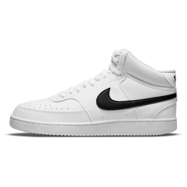 Ботинки мужские Nike Court Vision Mid Nn White/Black, s.45.5