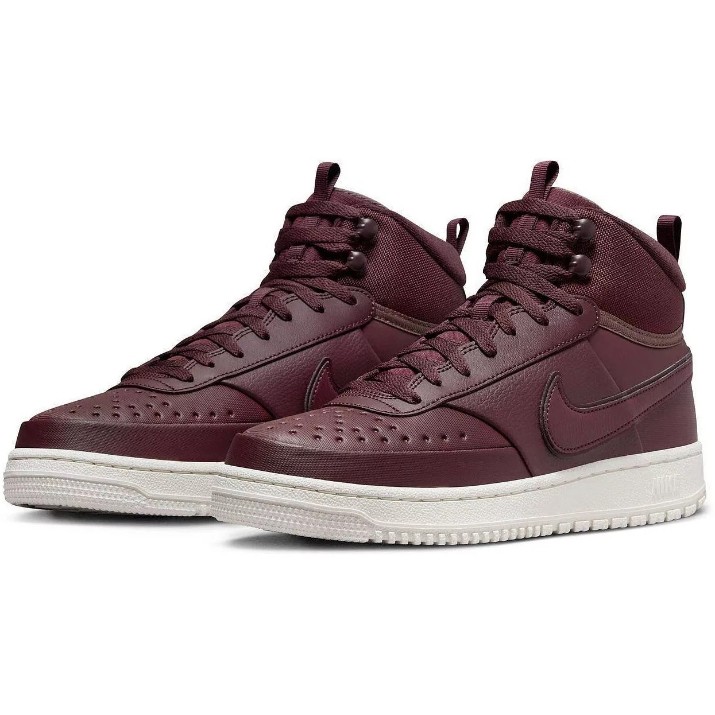 Bocanci pentru bărbați Nike Court Vision Mid Wntr Burgundy Crush/Plum Eclipse, s.44