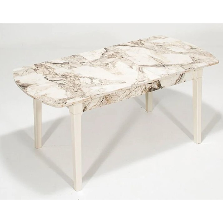 Masă pentru bucătărie Moda Life Sofia 160x90x75cm White