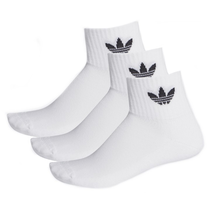 Мужские носки Adidas Mid Ankle Sck White/Black, s.XL