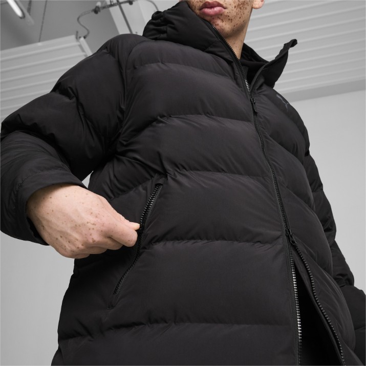 Мужская куртка Puma Monomaterial Parka Men Puma Black, s.XL