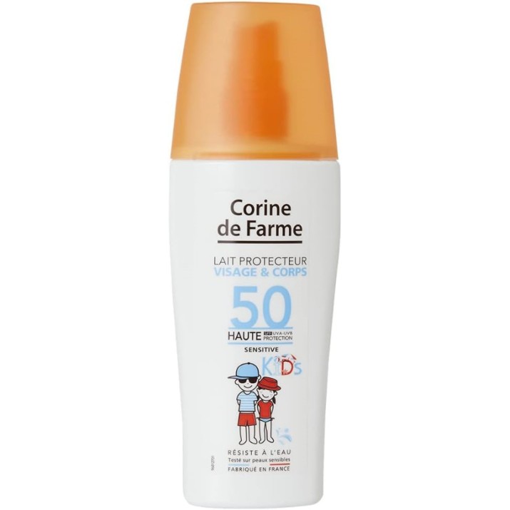 Lăptișor de protecție solară Corine de Farme Sun Kids Milk SPF50 50ml