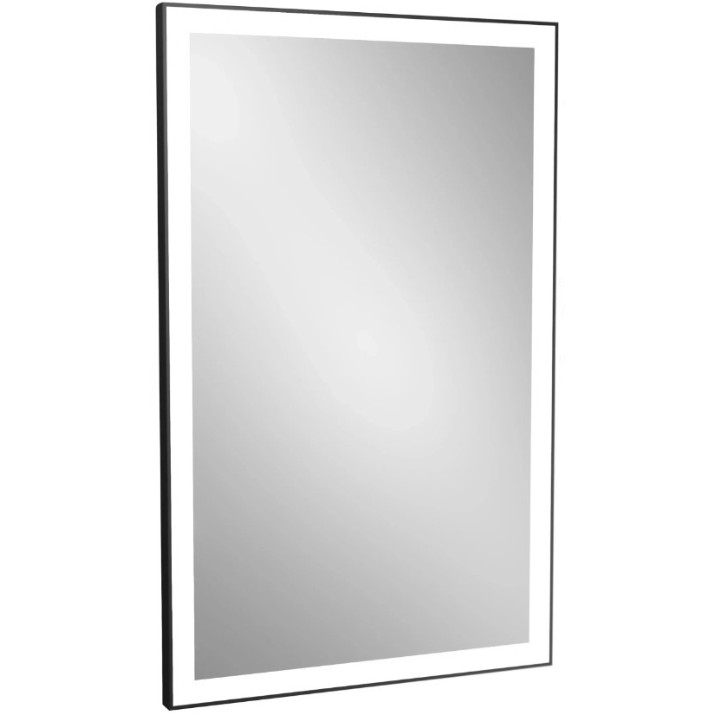 Зеркало для ванной Dubiel Vitrum Logan Black 75x120 Led (10383)