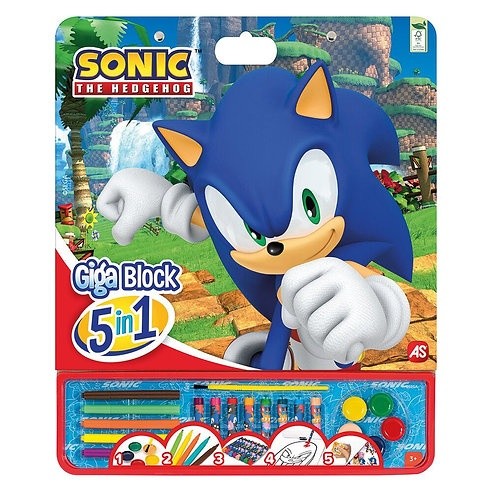 Set de desen pentru copii AS Sonic (1023-62748)