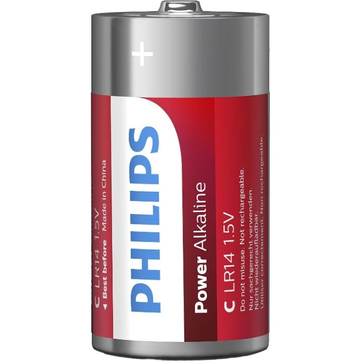 Set baterii Philips LR14/ C Powerlife 1.5B
