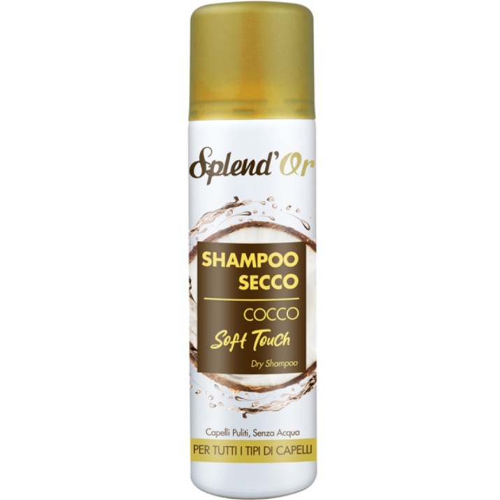 Șampon uscat pentru păr Splend'Or Soft Touch Coconut 200ml