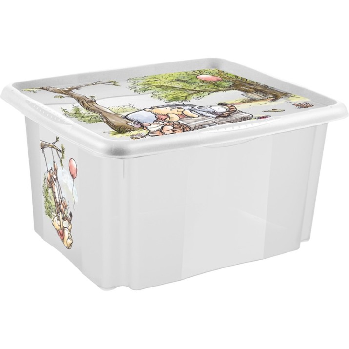Container pentru jucării Keeeper Winnie The Pooh Transparent (12237001) 24L