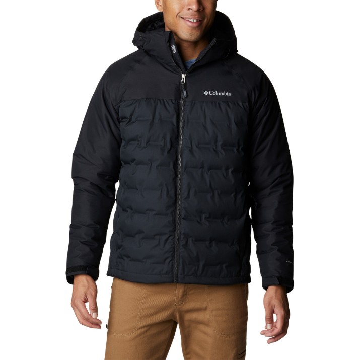 Мужская куртка Columbia Grand Trek II Down Hooded Jacket Black, s.XXXL