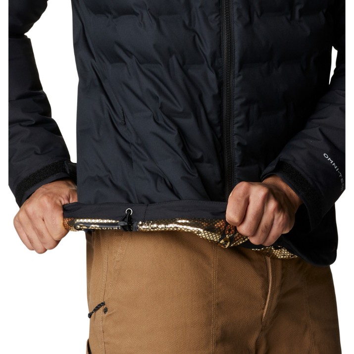 Мужская куртка Columbia Grand Trek II Down Hooded Jacket Black, s.XXXL