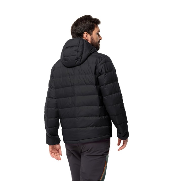 Мужская куртка Jack Wolfskin Ather Down Hoody M Black, s.L (12076716000)