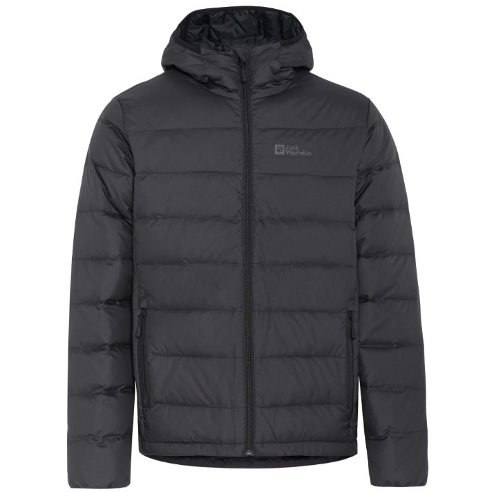 Мужская куртка Jack Wolfskin Ather Down Hoody M Black, s.XL (12076716000)