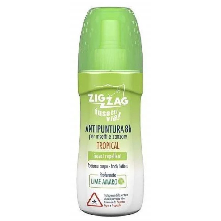 Средства защиты от насекомых Zig Zag Tropical Spray Lime 100ml
