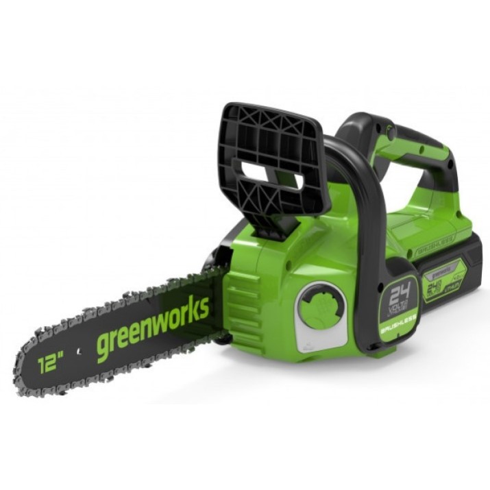 Цепная пила аккумуляторная Greenworks Set GD24CS30