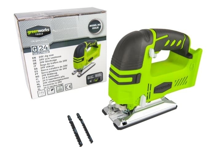 Fierăstrău pentru decupat Greenworks G24JS