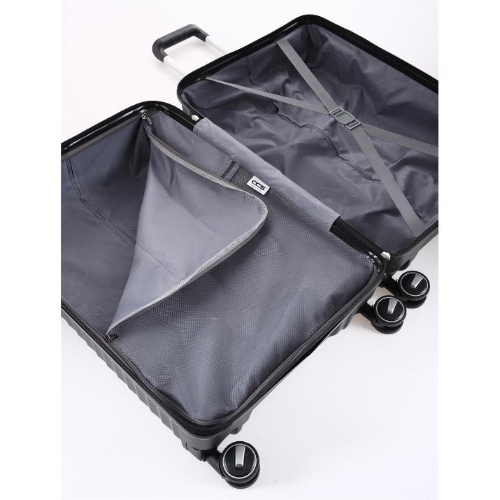 Set de valize CCS 5235 Set Black