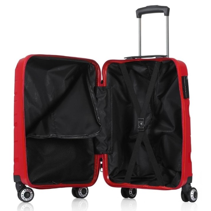 Комплект чемоданов CCS 5223 Set Burgundy