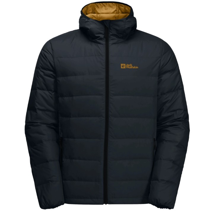 Geacă pentru bărbați Jack Wolfskin Ather Down Hoody M Midnight Sky, s.XXL