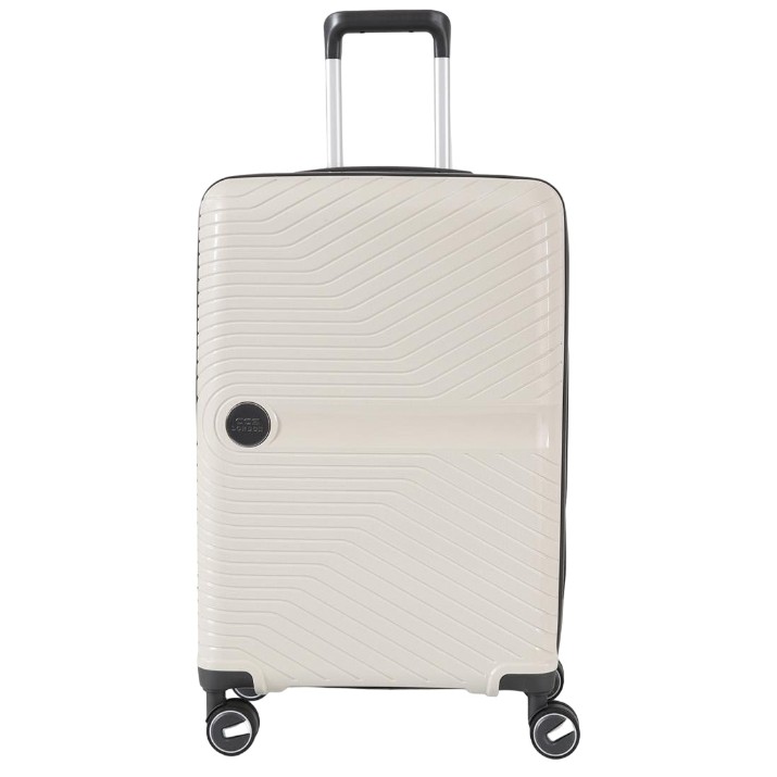 Чемодан CCS 5239 S White/Antrasite