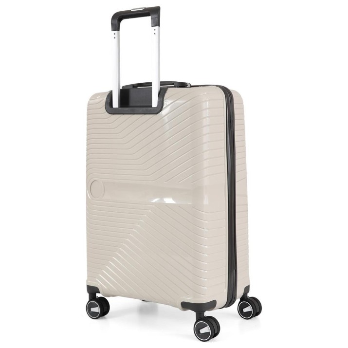 Чемодан CCS 5239 S White/Antrasite