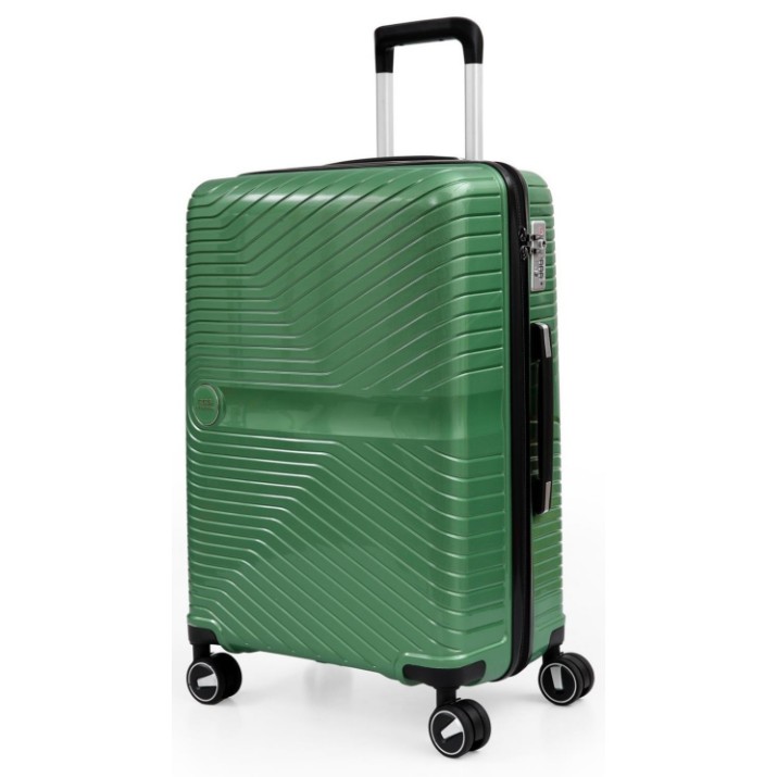 Чемодан CCS 5239 M Metalic Green