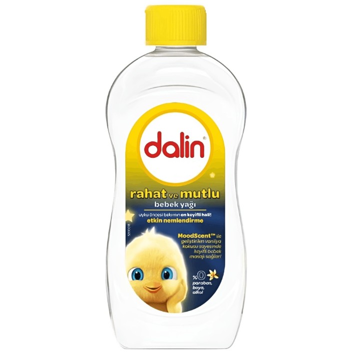Ulei de bebeluș Dalin Baby Oil Comfort & Happy 300ml
