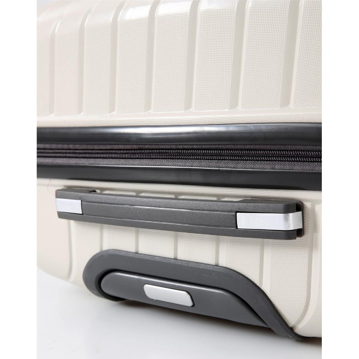 Valiză CCS 5239 L White/Antrasite