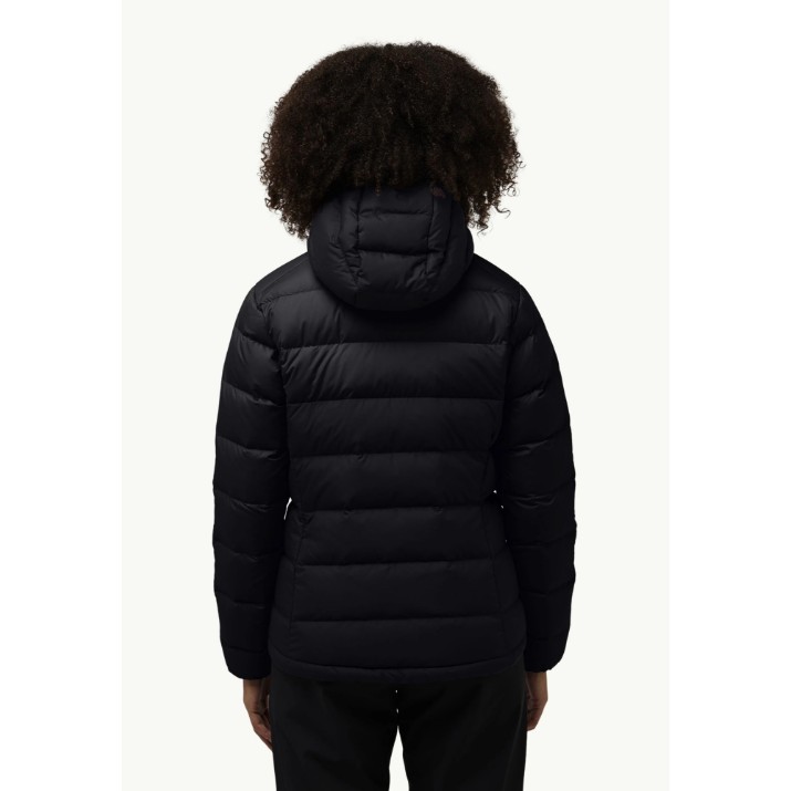 Женская куртка Jack Wolfskin Ather Down Hoody W Black, s.XS