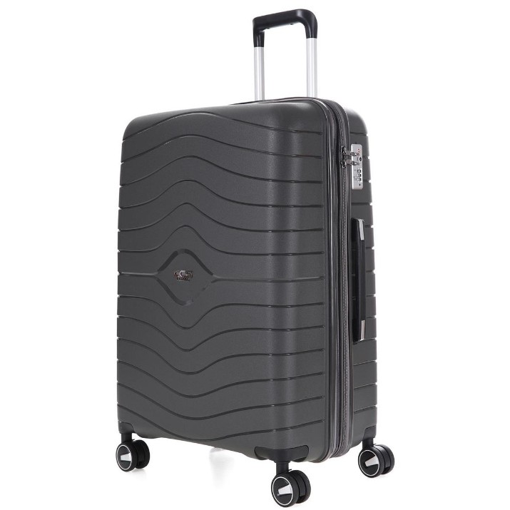 Чемодан CCS 5242 M Anthracite