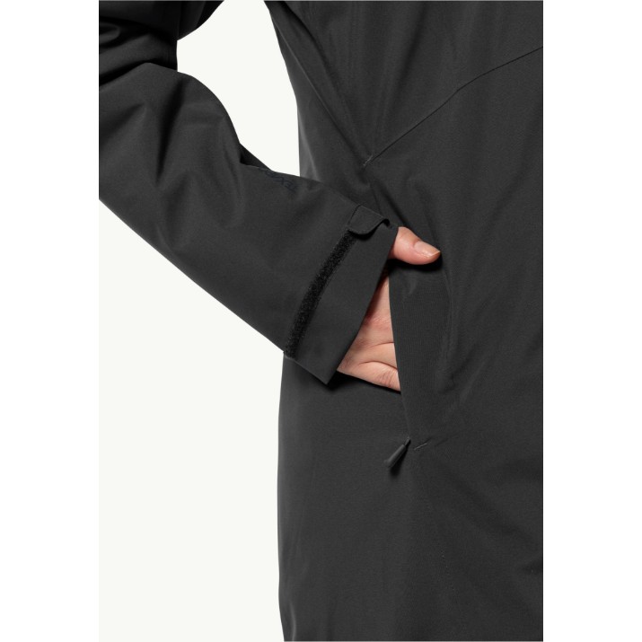 Geacă pentru dame Jack Wolfskin Heidelstein Ins Jkt W Black, s.L