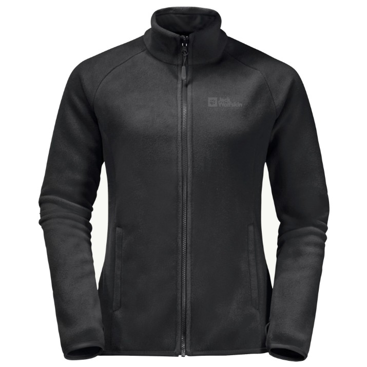 Женская толстовка Jack Wolfskin Moonrise Fz W Black, s.S