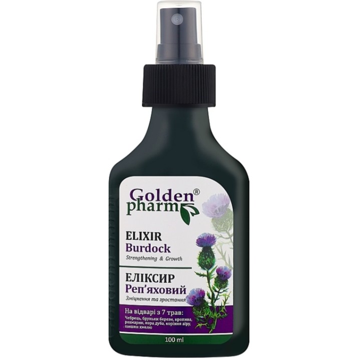 Сыворотка для волос Golden Pharm Burdock Elixir 100ml