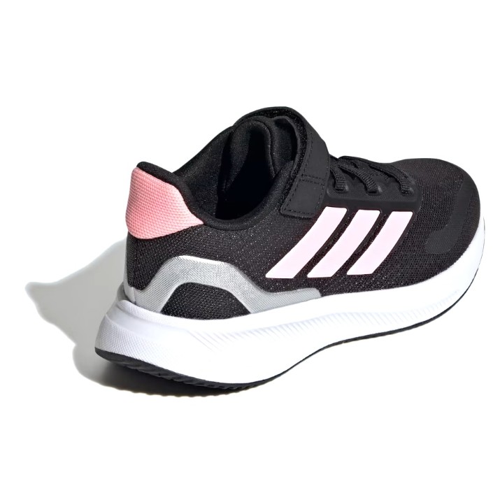 Кроссовки детские Adidas Runfalcon 5 El C Core Black/Pink Spark/Silver Metallic, s.30.5